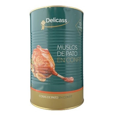 CONFIT DE PATO 10 MUSLOS DELICASS|UN| 3,800|04