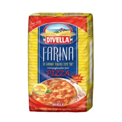 FARINA 00 PIZZA SUPER DIVEL.25 KG.|UN|25,000|01